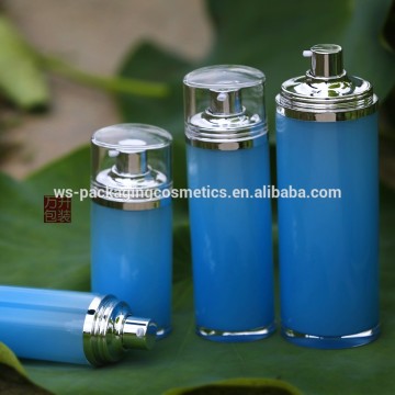 Oval Acrylic Airless Bottle 100ML Cosmetic Airless Oval Bottle