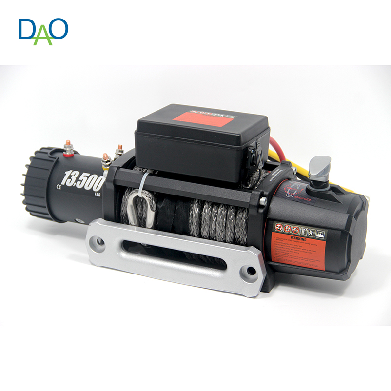 Winch más popular de 13500 libras de 12V para coche