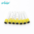 yellow cap sst gel blood collerction collection tube