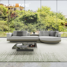 Connery Luxury Modern Leather Sectional Sofa