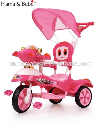 Push tricycle with handle made in china manufacturer children store