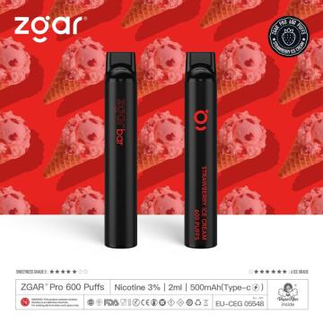 OEM Zgarvpae Disposable Vape Pen Electronic Cigarette