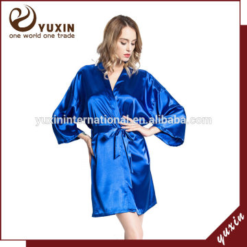 Bridesmaid robes women's sleepwear silk robes nightgown/Bathrobe SR0003