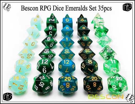 Emeraudes Set-5 Emeralds Set-5
