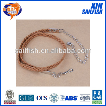 china factory Single Braided ropes polyester ropes gold braided rope