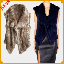 2016 fashion top quality women rabbit fur coat