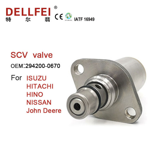 SCV Valve 294200-0670 For ISUZU HITACHI HINO NISSAN