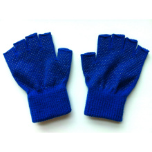 Invierno moda acrílico guantes sin dedos
