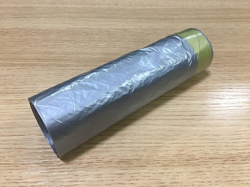 Plastic Drawstring Garbage Bag On Roll