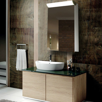 Rustic Corner Bathroom Wall Cabinets