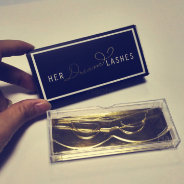 Eyelash Plastic Box Paper Outer Sleeve