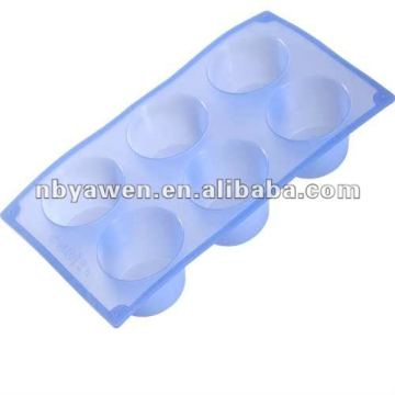 light blue silicone cake mould