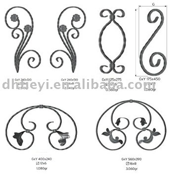 wrought iron, iron craft, decorative iron