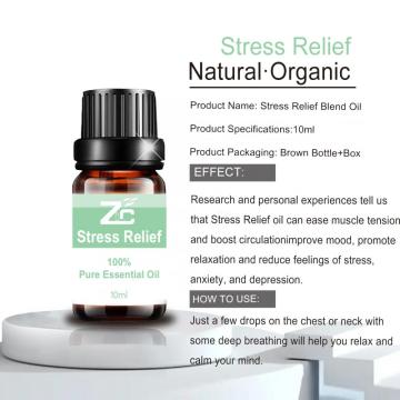 Nuevos productos populares El estrés alivia el aceite esencial de mezcla