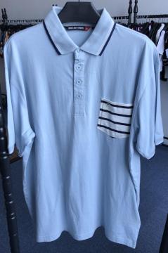 Duck and Cover Polo Shirt Solid Cotton Jersey