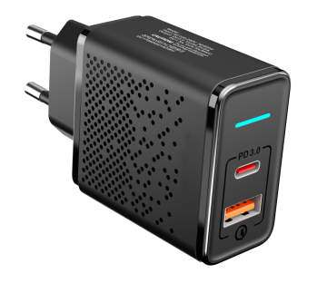Dynamic Persistent 20W Blast Protection Usb Wall Adapter