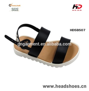 Summer beautiful girls flat sandals