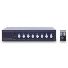 4CH Quad Processor with CIF Full Real-time Display, Supports Video Moving and Detecting Alarm