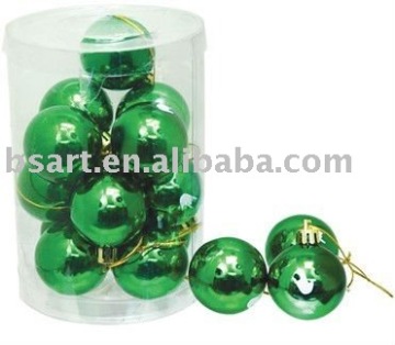 High Quality Custom Plastic Christmas Cristal Ball