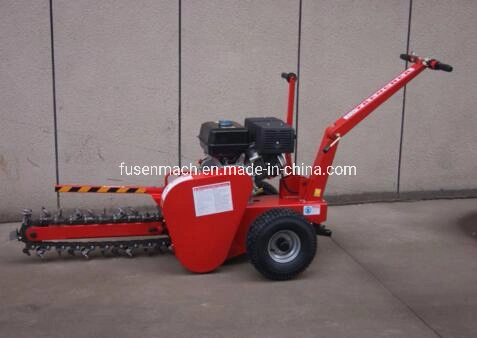 7HP Gasoline Mini Trencher, Small Trencher with Working Width 100mm