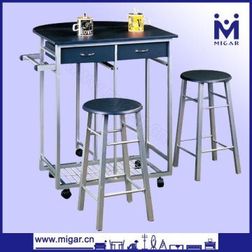 Multifunction Corner Bar Dining Table Set MGT-6530