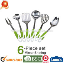 2014 New coming PP handle Nylon Cute Kitchen Utensils made by ISO9001 Factory