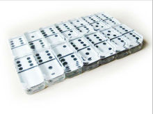 glass dominoes