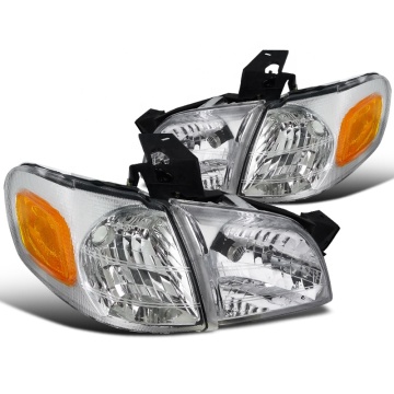 1999-2005 Pontiac Montana Headlights - 10368389/10368388