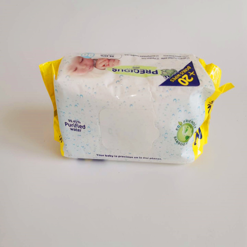 Factory Baby Wet Wipes linea di produzione