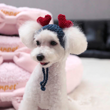 Fashionable Sweet Winter Pet Dog Knitted Hat