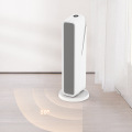 Fast Heating Thermostat White Electric Fan Heater