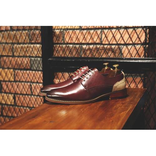 Lace Up Leather Shoes For Men