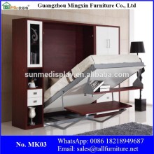 Hot sales space saving folding wall bed, pull down bed MK03