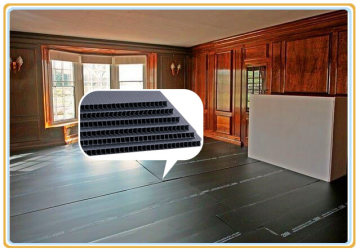 Corrugated Plastic Floor Protection