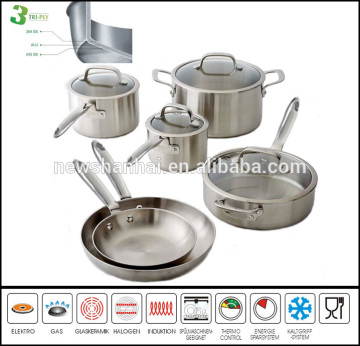 All-Clad Stainless Steel Cookware Set