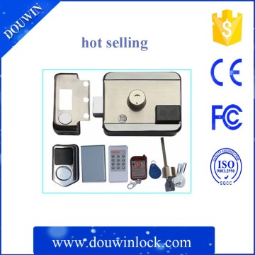 Security swipe card residential entry door locks