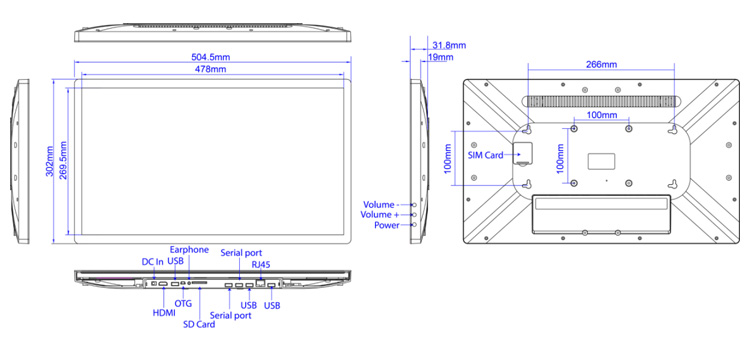 21.5 inch screen for business