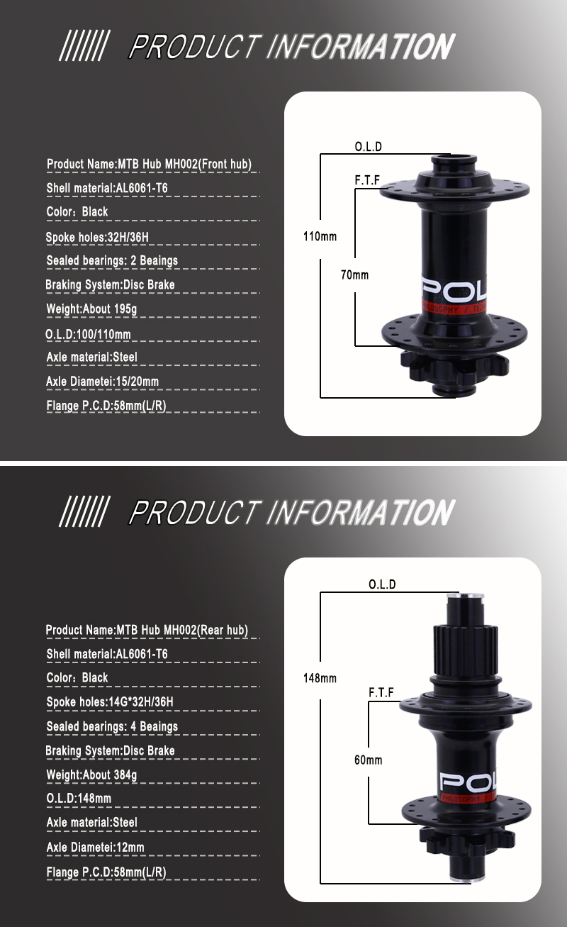 mtb hub 100mm