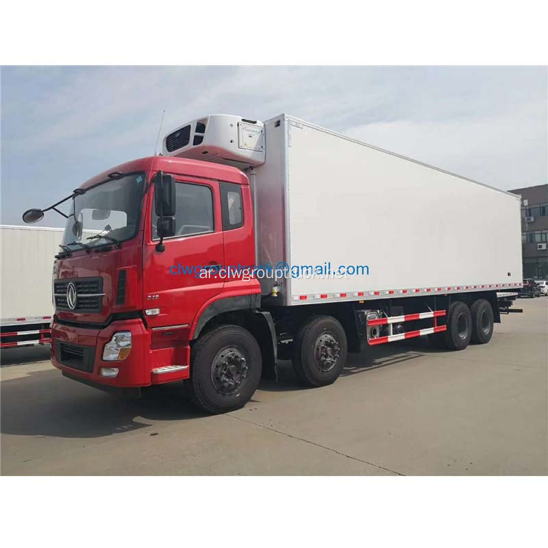 Dongfeng 8x4 Road Condition ثلاجة برادات بارد