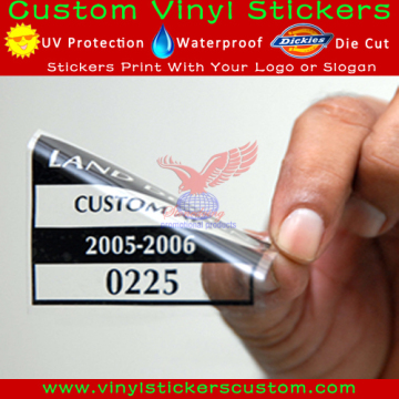 Reverse Printed Electrostatic Window Stickers