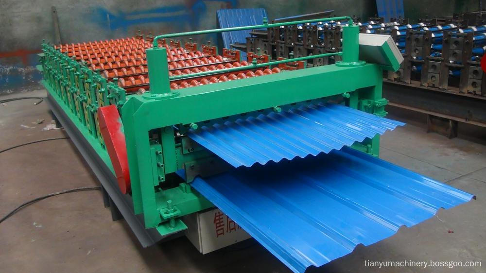 Double Layer Roll Making Machine