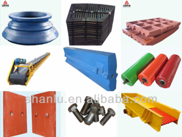 Crusher wear parts popular drawing on hand