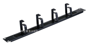 1u Cable Manager With Brush 4 Rings?