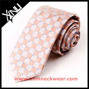 Good Qualit Orange Silk Tie