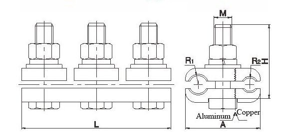 JBTL Cu & Al Parallell Groove Clamps JBTL Cu&Al Parallel Groove Clamps