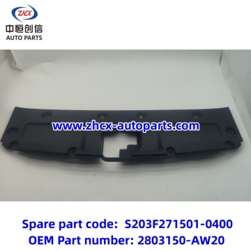 Front bumper upper decorative cover for CS55plus II