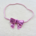 Pailletten Bowknot Stirnband Haar Bänder Schmuck Haarschmuck