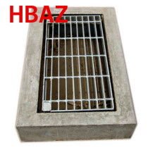water drainage steel grate/ pit cover grate/ gully grating/ roadway drainage