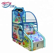 Coin-Operated Basketball Game Machine: An Amusement Arcade Sport with Ticket Redemption and Basketball Hoop Fun