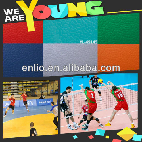 PVC IHF portable handball sports vinyl floor covering